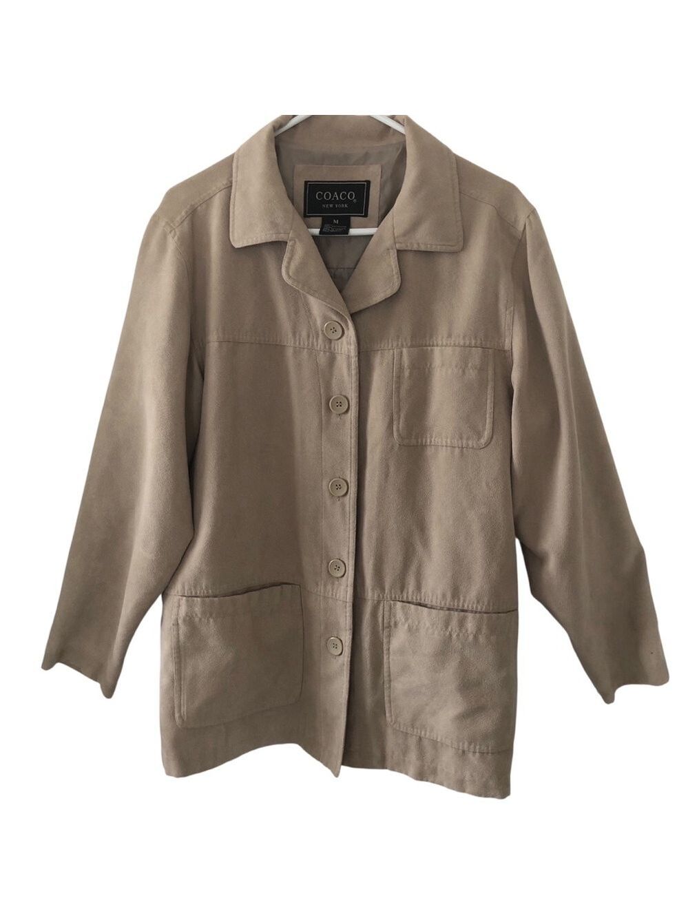 COACO New York Faux Suede Jacket WOMENS Size Medium